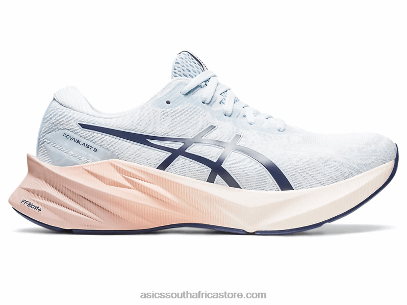 Women Asics Novablast 3 Nagino LH4X02140 Sky/Cream