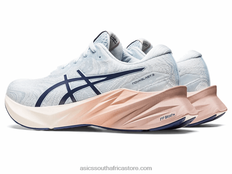 Women Asics Novablast 3 Nagino LH4X02140 Sky/Cream