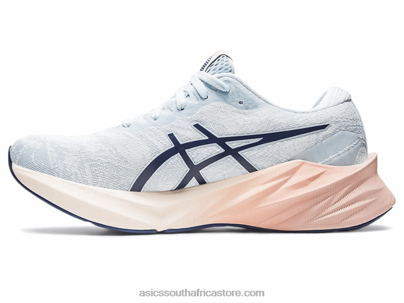 Women Asics Novablast 3 Nagino LH4X02140 Sky/Cream