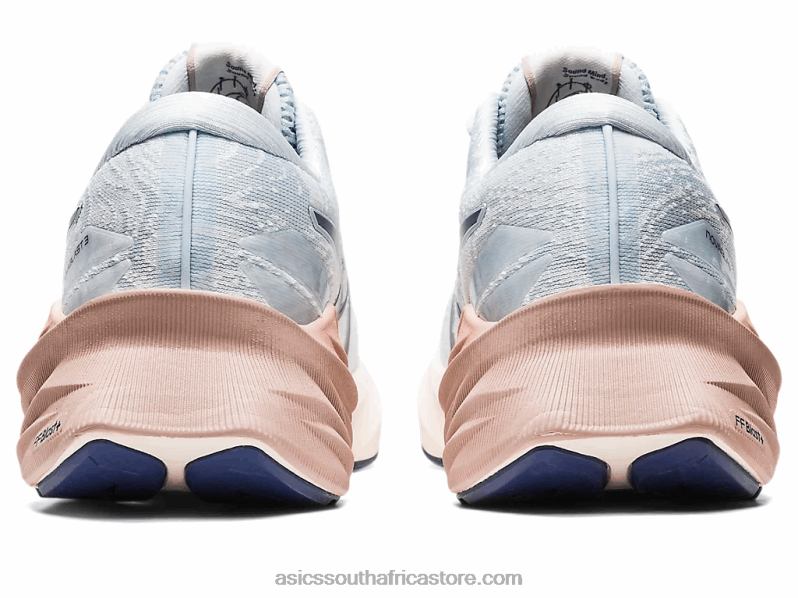 Women Asics Novablast 3 Nagino LH4X02140 Sky/Cream