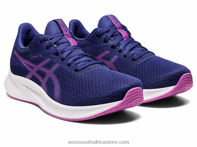 Women Asics Patriot 13 LH4X03155 Dive Blue/Orchid