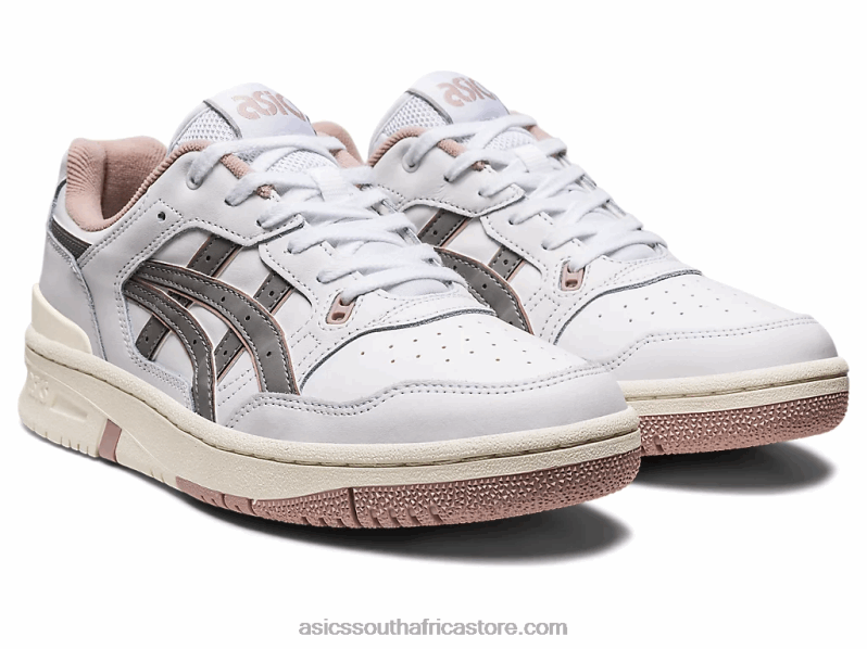 Women Asics Ex89 LH4X0184 White/Clay Grey