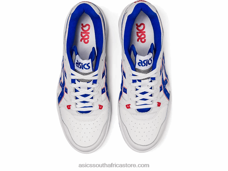 Women Asics Ex89 LH4X0656 White/Illusion Blue