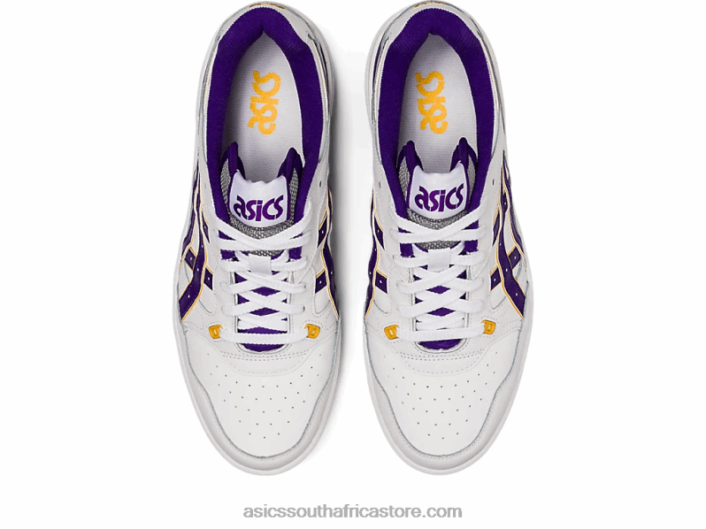 Women Asics Ex89 LH4X0657 White/Gentry Purple