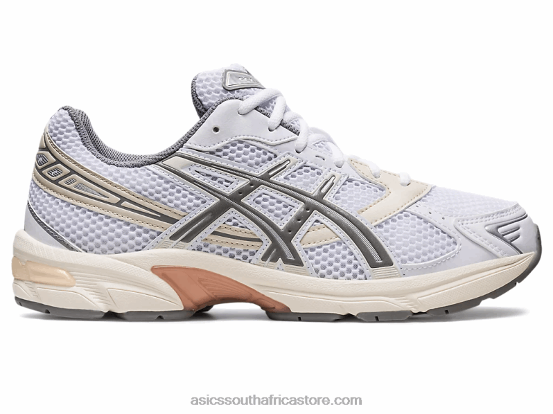 Women Asics Gel-1130 LH4X0167 White/Clay Grey