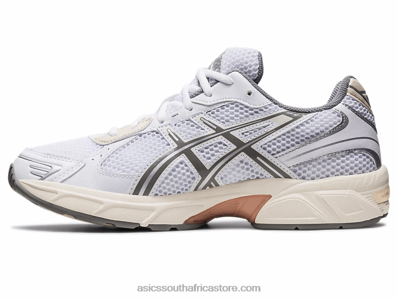 Women Asics Gel-1130 LH4X0167 White/Clay Grey