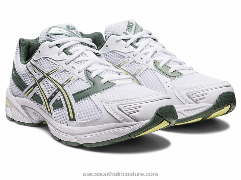 Women Asics Gel-1130 LH4X0193 White/Huddle Yellow