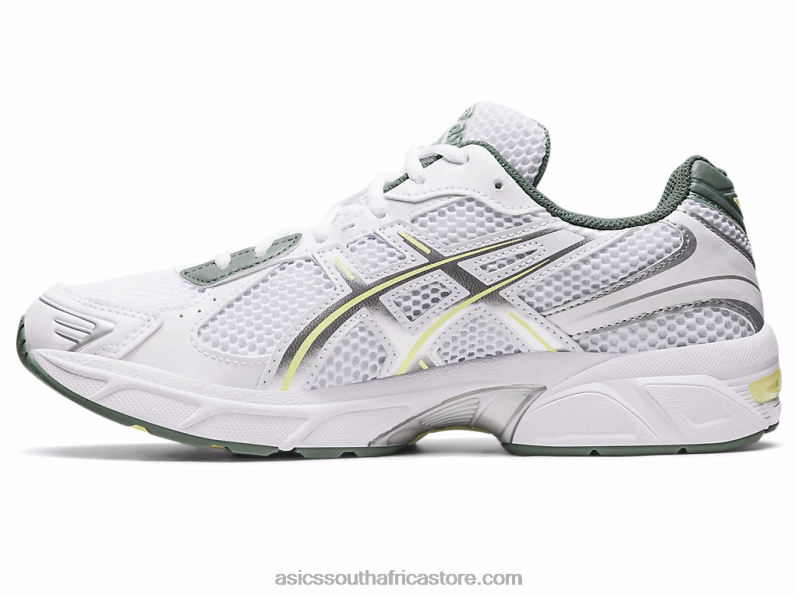 Women Asics Gel-1130 LH4X0193 White/Huddle Yellow