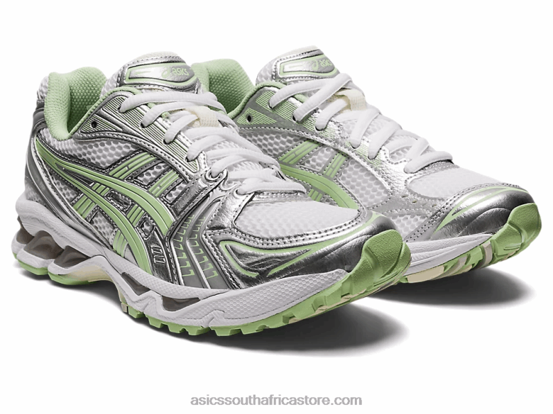 Women Asics Gel-Kayano 14 LH4X02876 White/Jade