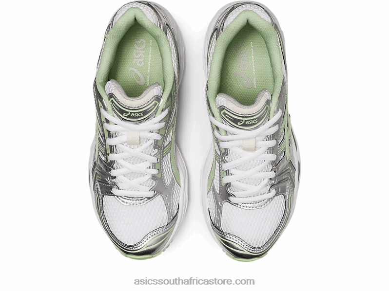 Women Asics Gel-Kayano 14 LH4X02876 White/Jade