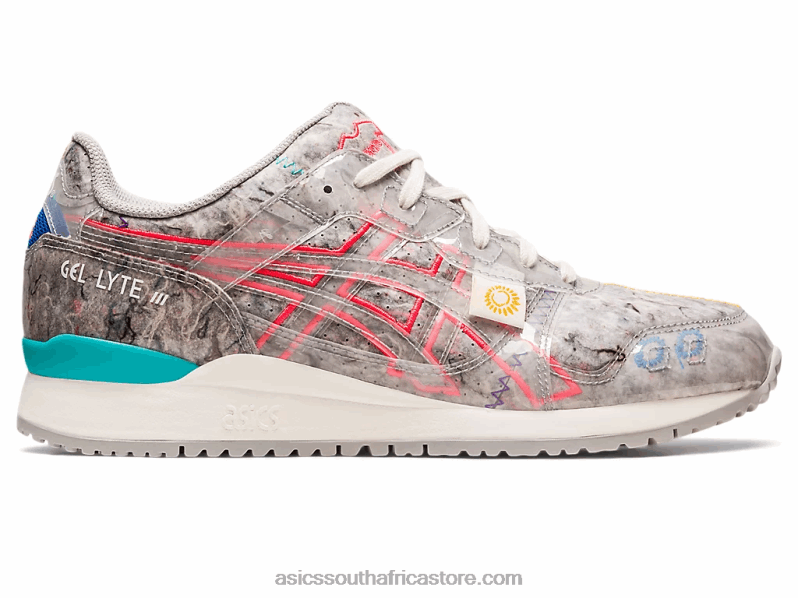 Women Asics Gel-Lyte III Og Recycled Felt LH4X0212 Oyster Grey/Diva Pink