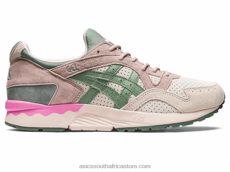 Women Asics Gel-Lyte V Spring In Japan LH4X060 Cream/Slate Grey