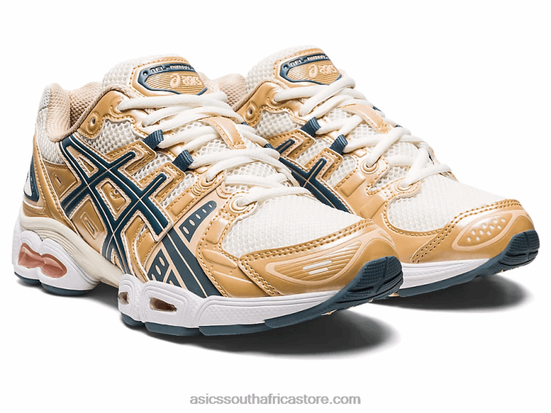 Women Asics Gel-Nimbus 9 LH4X02701 Cream/Ironclad