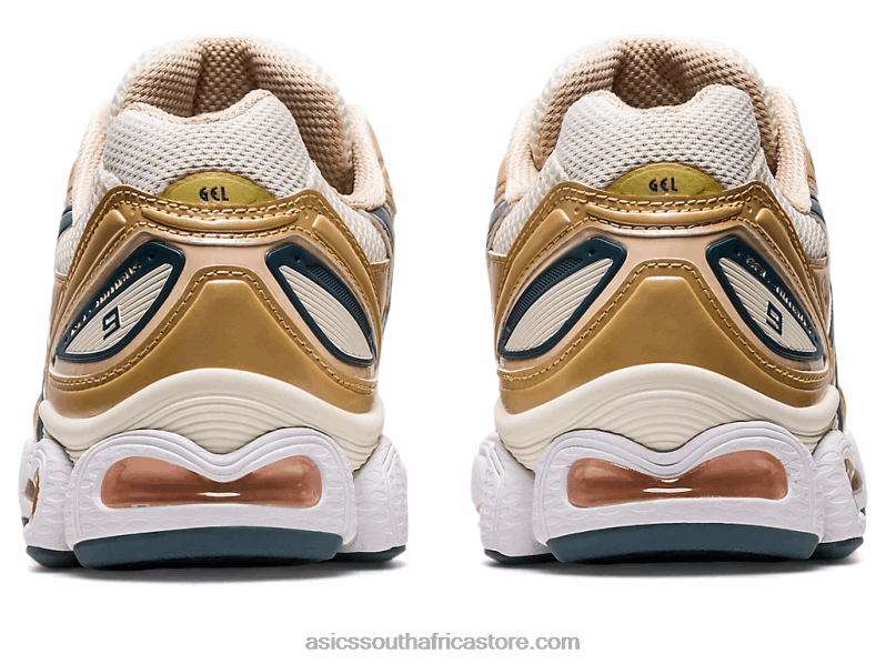 Women Asics Gel-Nimbus 9 LH4X02701 Cream/Ironclad