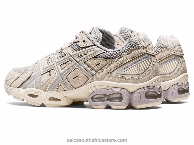 Women Asics Gel-Nimbus 9 LH4X02704 Oyster Grey/Birch