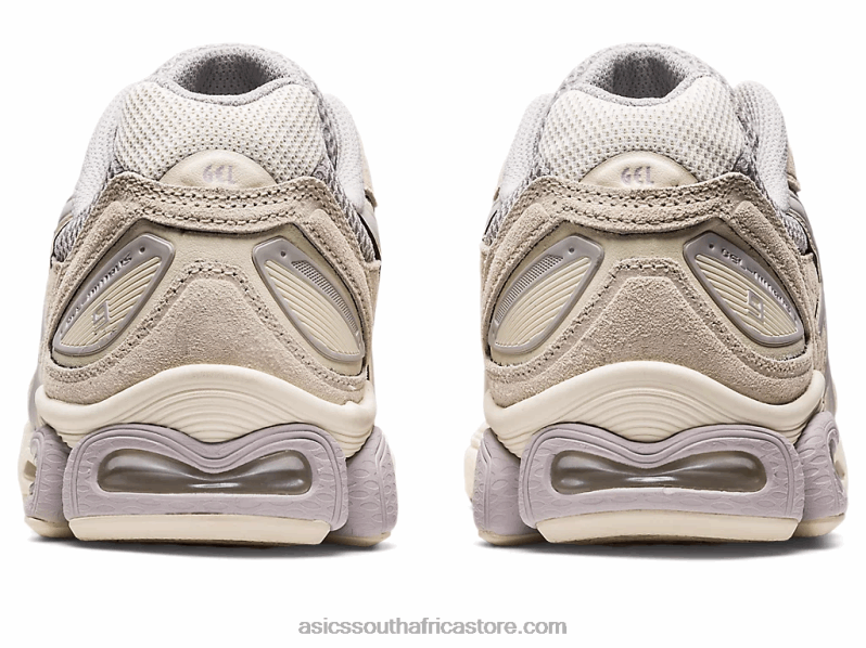 Women Asics Gel-Nimbus 9 LH4X02704 Oyster Grey/Birch