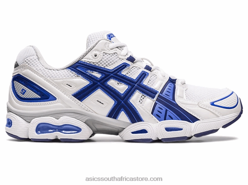 Women Asics Gel-Nimbus 9 LH4X0282 White/Indigo Blue