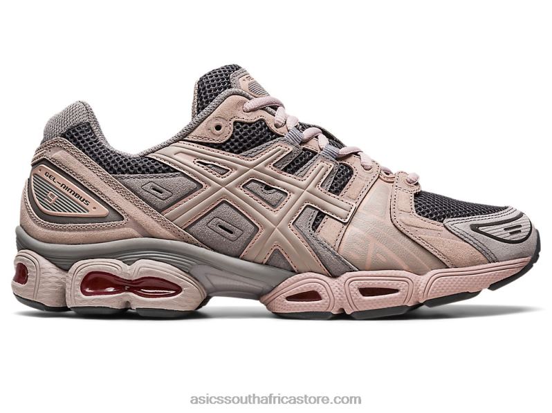 Women Asics Gel-Nimbus 9 LH4X0484 Obsidian Grey/Moonrock