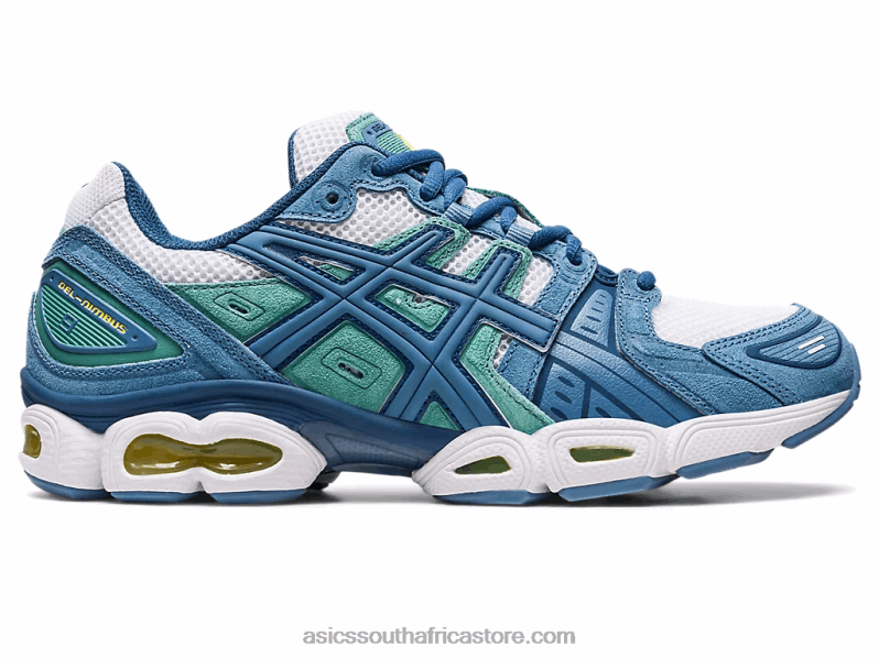 Women Asics Gel-Nimbus 9 LH4X0551 White/Grey Floss