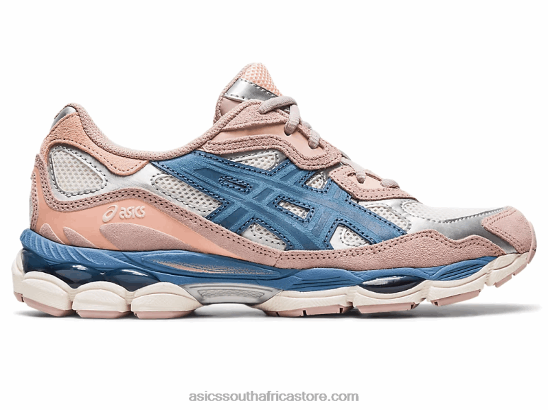 Women Asics Gel-Nyc LH4X02180 Cream/Grey Floss