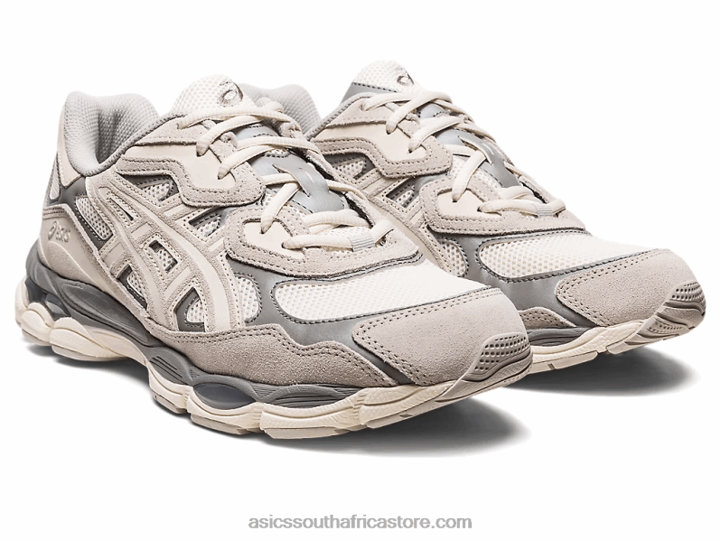 Women Asics Gel-Nyc LH4X051 Cream/Oyster Grey
