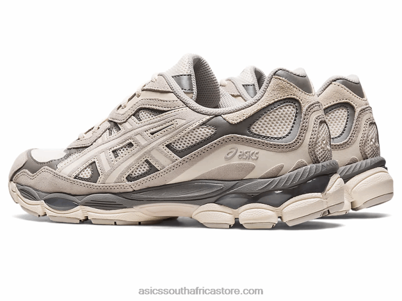 Women Asics Gel-Nyc LH4X051 Cream/Oyster Grey
