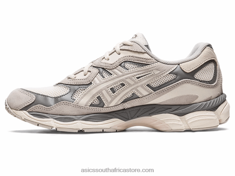 Women Asics Gel-Nyc LH4X051 Cream/Oyster Grey