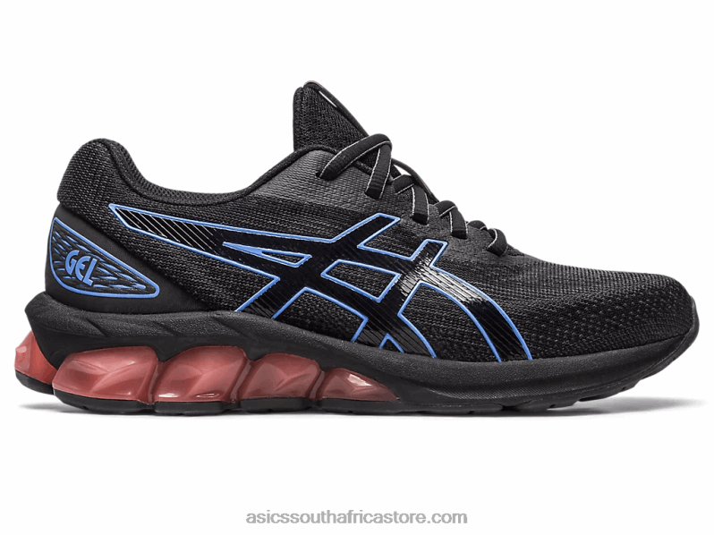 Women Asics Gel-Quantum 180 VII LH4X02336 Black/Periwinkle Blue