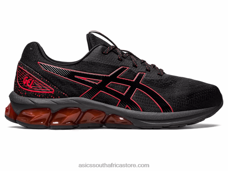 Women Asics Gel-Quantum 180 VII LH4X0742 Black/Red Alert