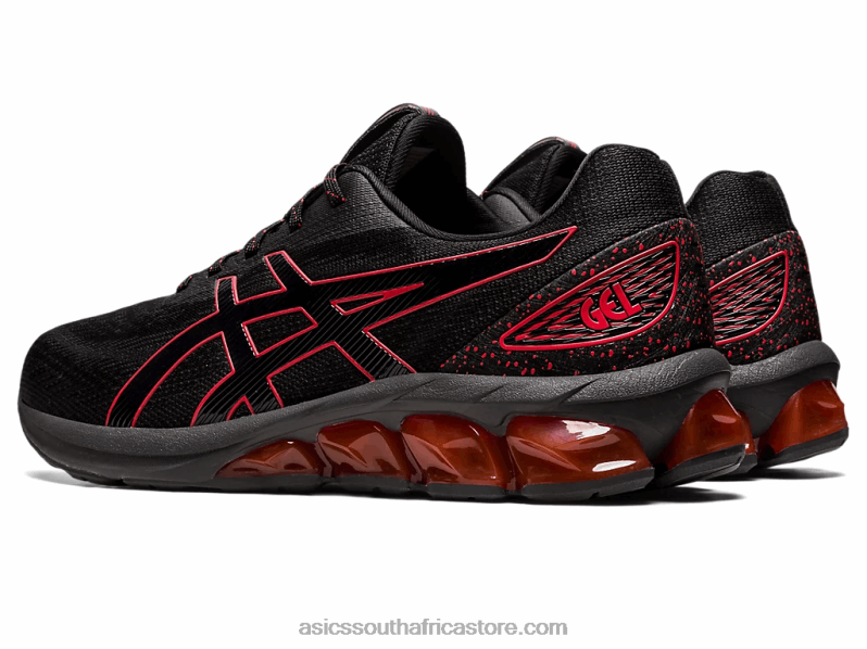 Women Asics Gel-Quantum 180 VII LH4X0742 Black/Red Alert