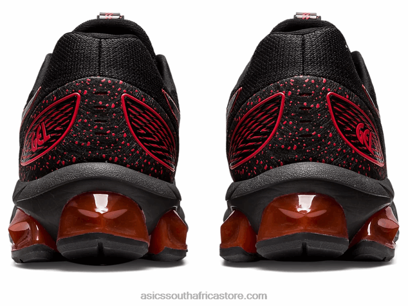 Women Asics Gel-Quantum 180 VII LH4X0742 Black/Red Alert