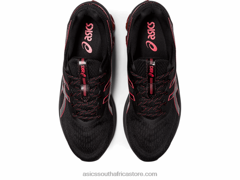 Women Asics Gel-Quantum 180 VII LH4X0742 Black/Red Alert