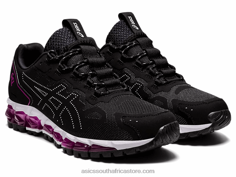Women Asics Gel-Quantum 360 6 LH4X02727 Black/Digital Grape