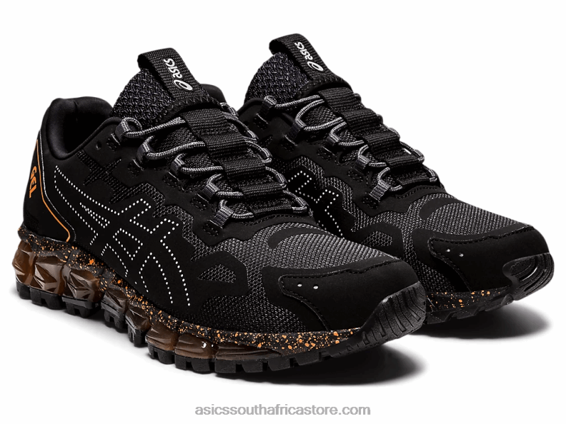 Women Asics Gel-Quantum 360 6 LH4X03955 Black/Sun Peach