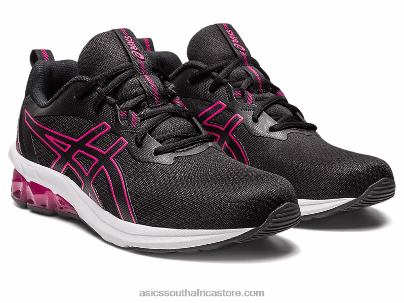 Women Asics Gel-Quantum 90 IV LH4X02227 Black/Pink Rave