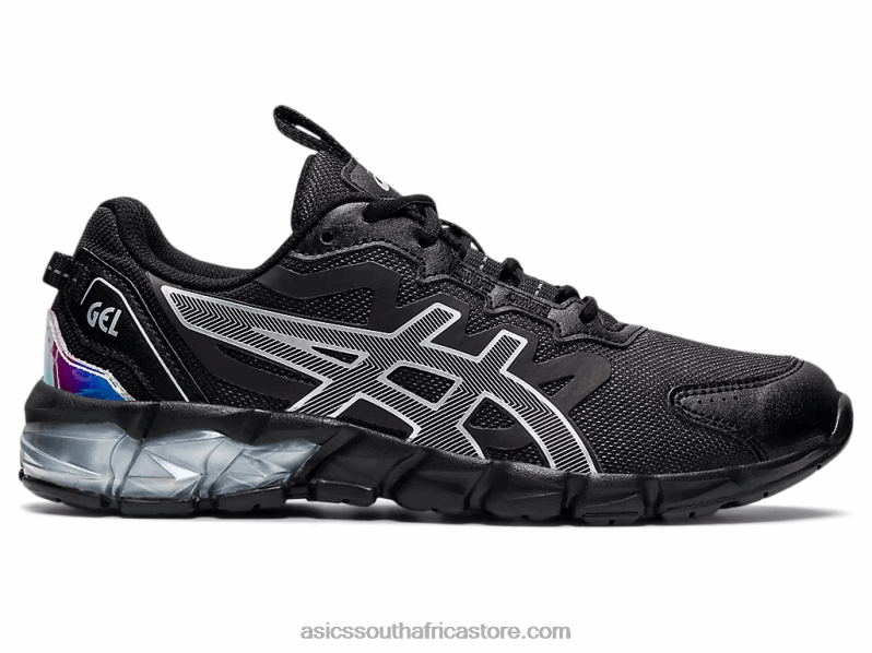 Women Asics Gel-Quantum 90 LH4X03258 Black/Pure Silver