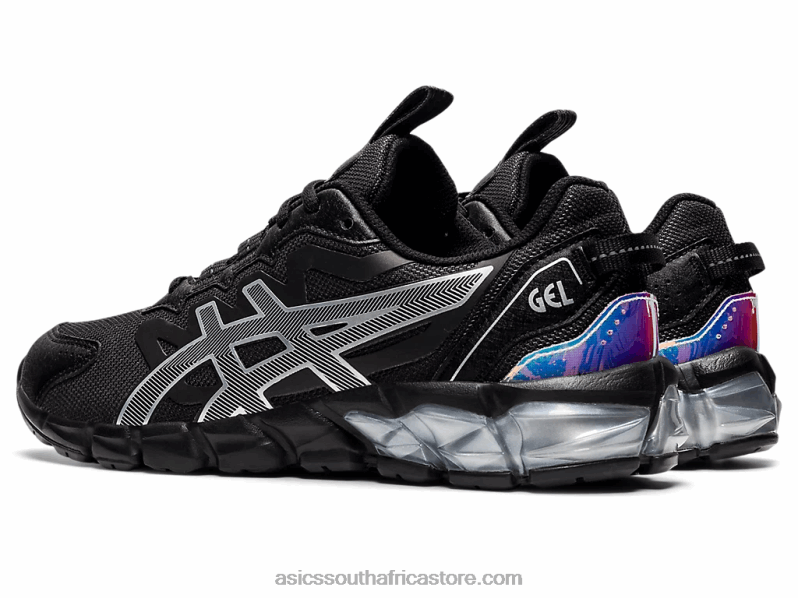 Women Asics Gel-Quantum 90 LH4X03258 Black/Pure Silver