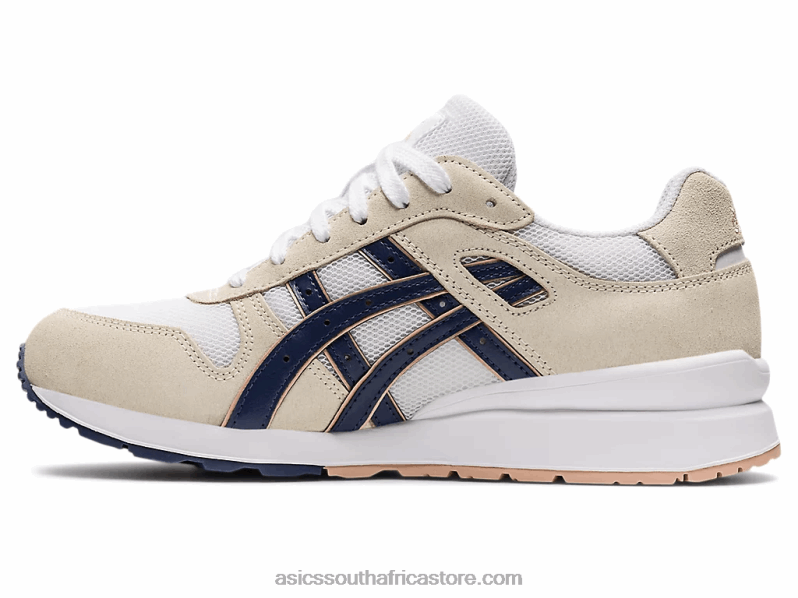 Women Asics Gt-II LH4X03739 Cream/Thunder Blue