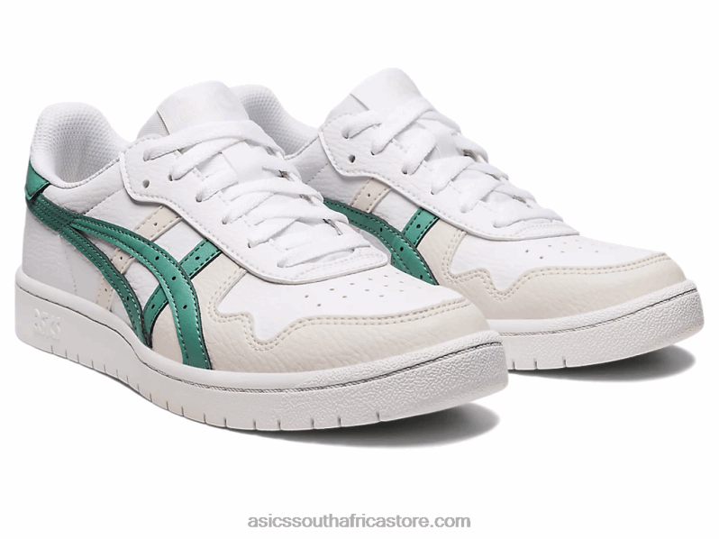 Women Asics Japan S LH4X02620 White/Sage