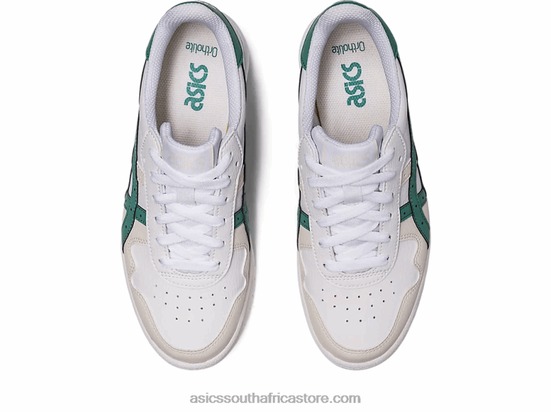 Women Asics Japan S LH4X02620 White/Sage