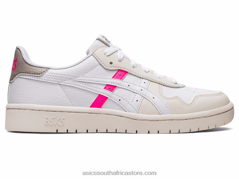 Women Asics Japan S LH4X02628 White/Hot Pink