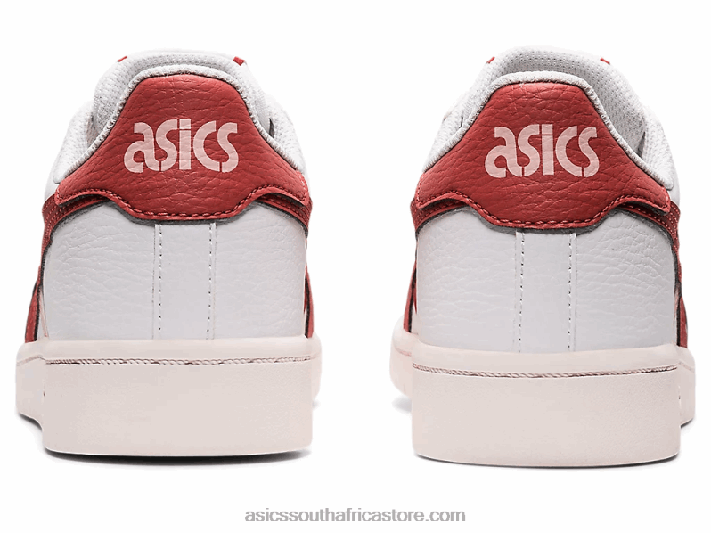 Women Asics Japan S LH4X02904 White/Red Brick