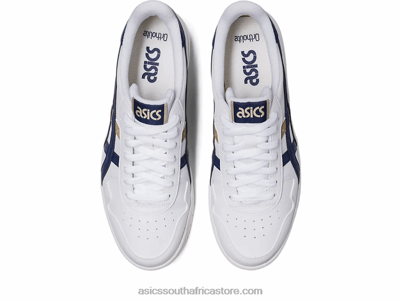 Women Asics Japan S LH4X0643 White/Indigo Blue