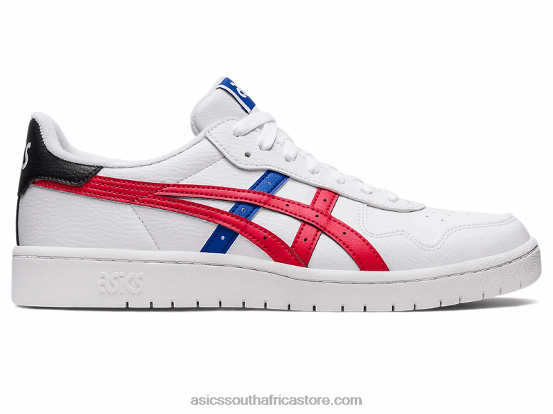 Women Asics Japan S LH4X0648 White/Classic Red