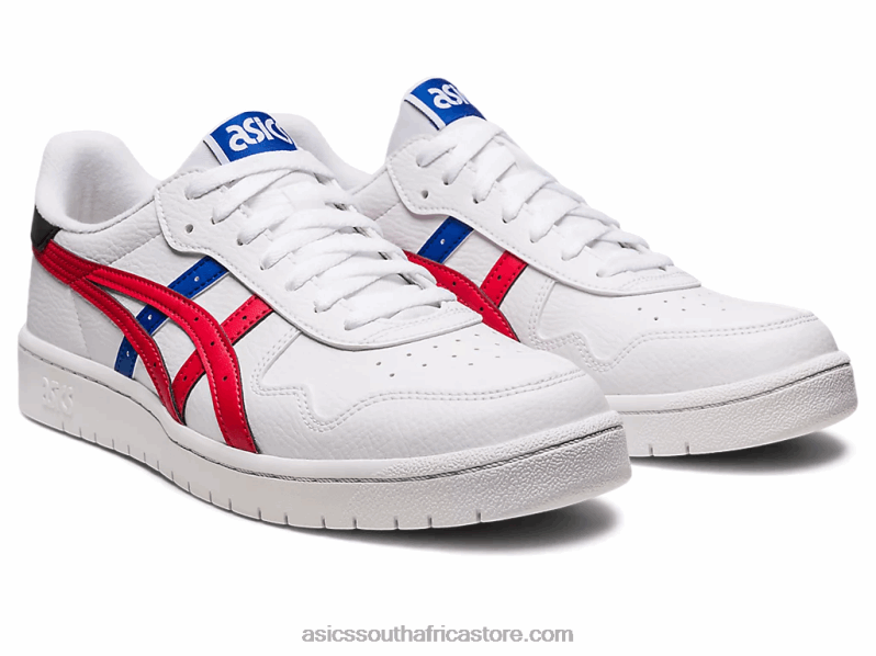 Women Asics Japan S LH4X0648 White/Classic Red