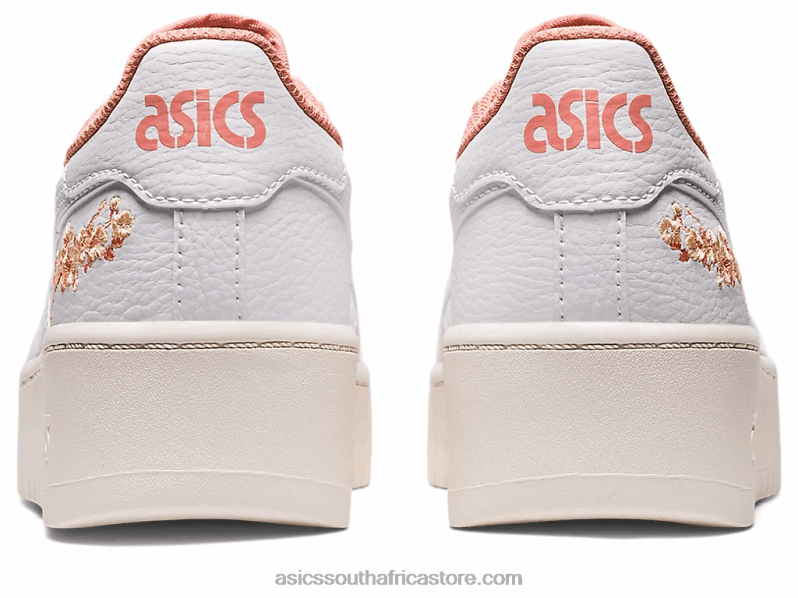 Women Asics Japan S Pf LH4X02187 White/Salmon