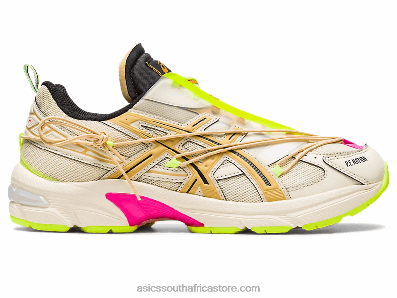 Women Asics Pe Nation X Gel-1130 LH4X0776 Cream/Paper Bag