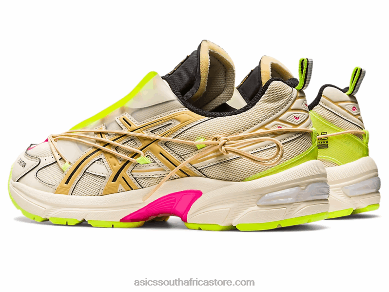 Women Asics Pe Nation X Gel-1130 LH4X0776 Cream/Paper Bag
