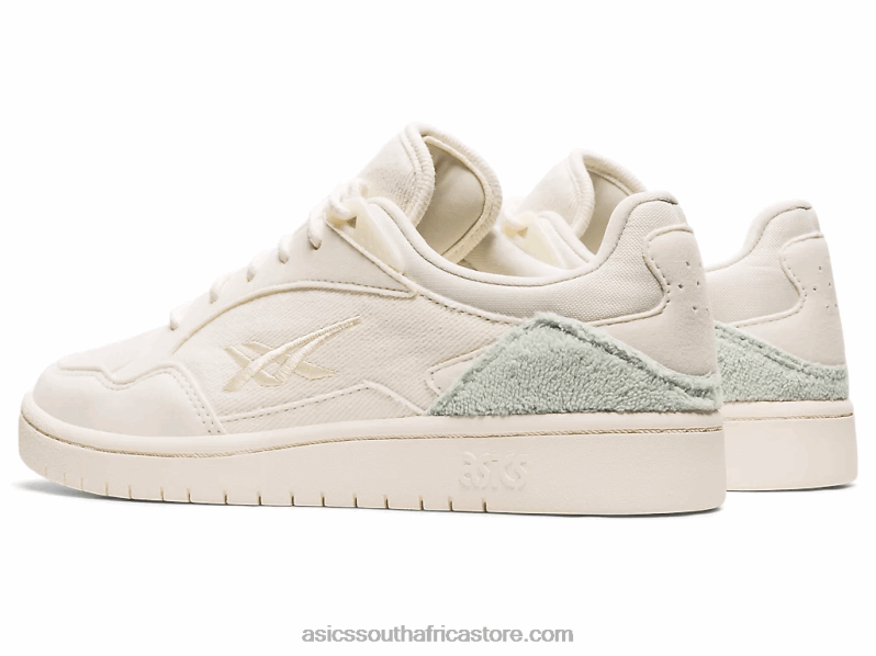 Women Asics Skycourt LH4X03973 Cream/Lichen Rock