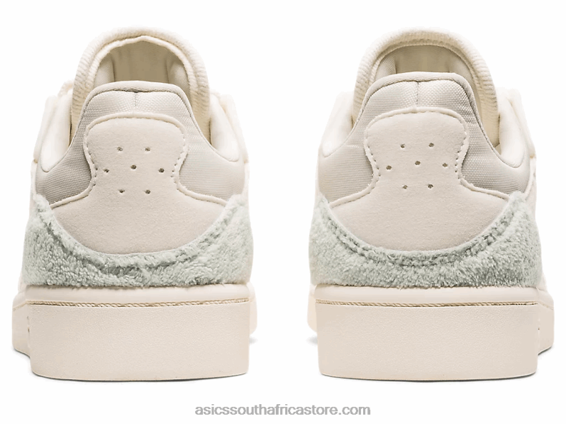 Women Asics Skycourt LH4X03973 Cream/Lichen Rock